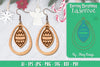 Christmas Earrings SVG Bundle