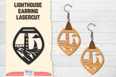 Lighthouse Earring Lasercut SVG Bundle 94 - CraftNest - Digital Crafting and Art