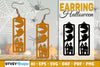 Earring Halloween Lasercut SVG Bundle130