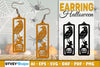 Earring Halloween Lasercut SVG Bundle