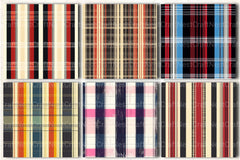 Stripes & Plaids Seamless Pattern Digital Paper - CraftNest - Digital Crafting and Art