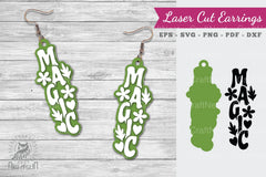 Magic Lasercut Earrings SVG Bundle - CraftNest - Digital Crafting and Art
