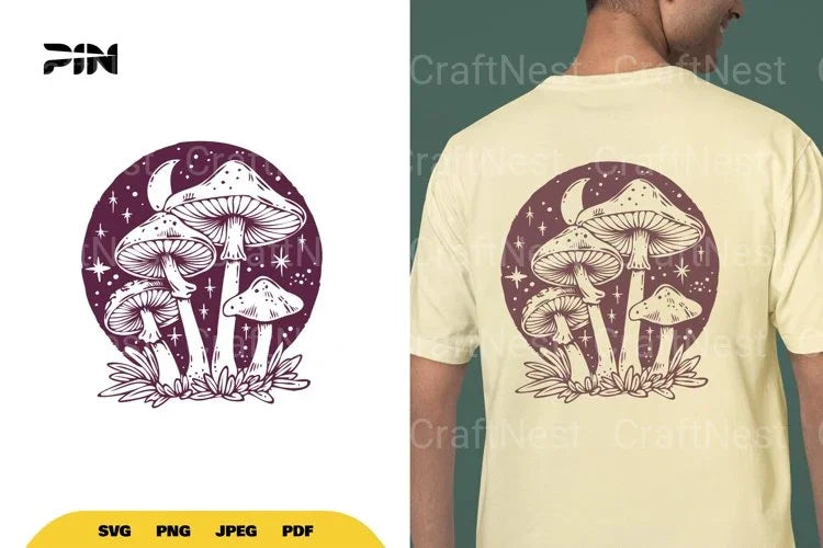 Magical Mushroom SVG Bundle - CraftNest - Digital Crafting and Art