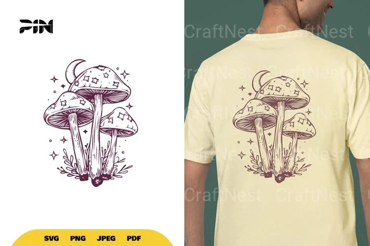 Magical Mushroom SVG Bundle - CraftNest - Digital Crafting and Art