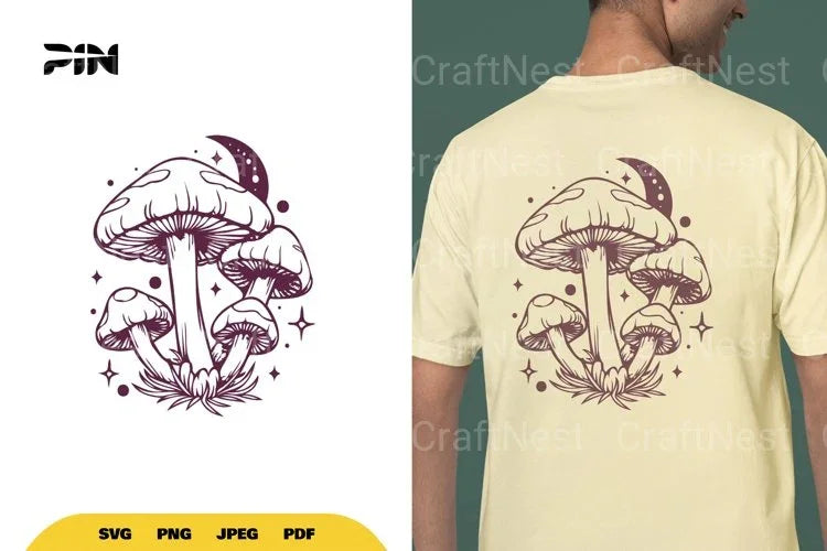 Magical Mushroom SVG Bundle - CraftNest - Digital Crafting and Art