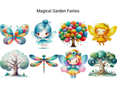Magical Garden Fairies - CraftNest - Digital Crafting and Art