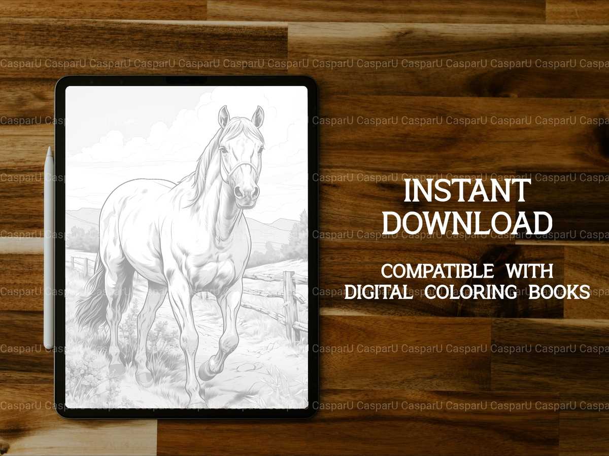 Magnificent Horses Coloring Books - CraftNest