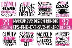 Makeup SVG Bundle - CraftNest - Digital Crafting and Art
