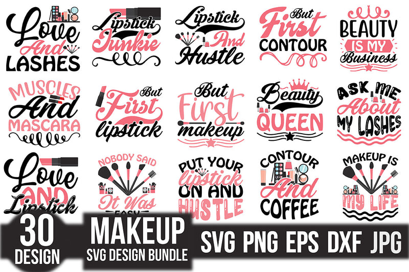 Lipstick SVG Bundle - CraftNest - Digital Crafting and Art