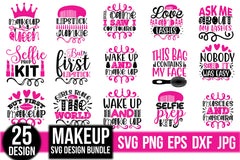 Makeup SVG Bundle 9 - CraftNest - Digital Crafting and Art