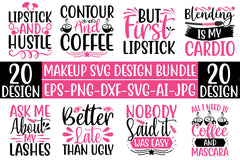 Makeup SVG Bundle 3 - CraftNest - Digital Crafting and Art