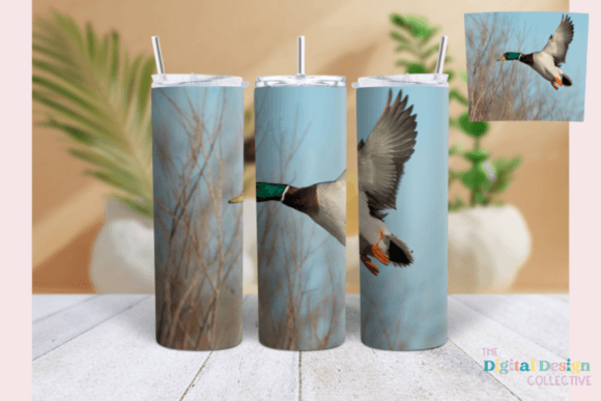 Mallard Duck Tumbler Wrap Bundle