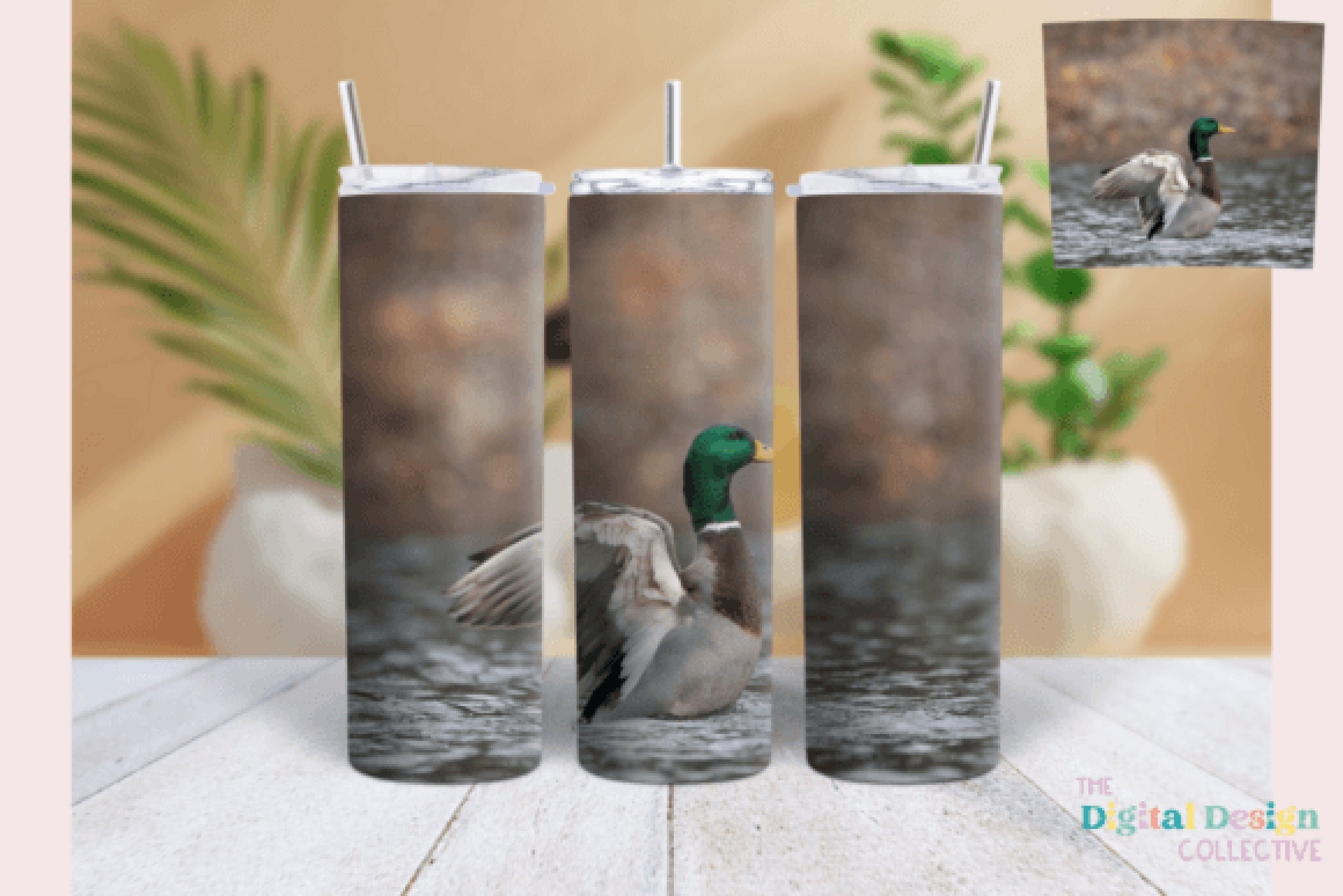 Mallard Duck Tumbler Wrap Bundle