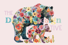 Mama Bear & Baby Bear Clipart Bundle - CraftNest - Digital Crafting and Art