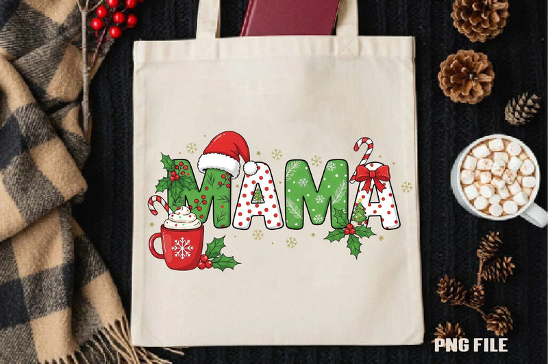 Mama Christmas Clipart Bundle - CraftNest - Digital Crafting and Art