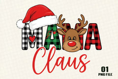 Mama Claus Christmas Clipart Bundle - CraftNest - Digital Crafting and Art