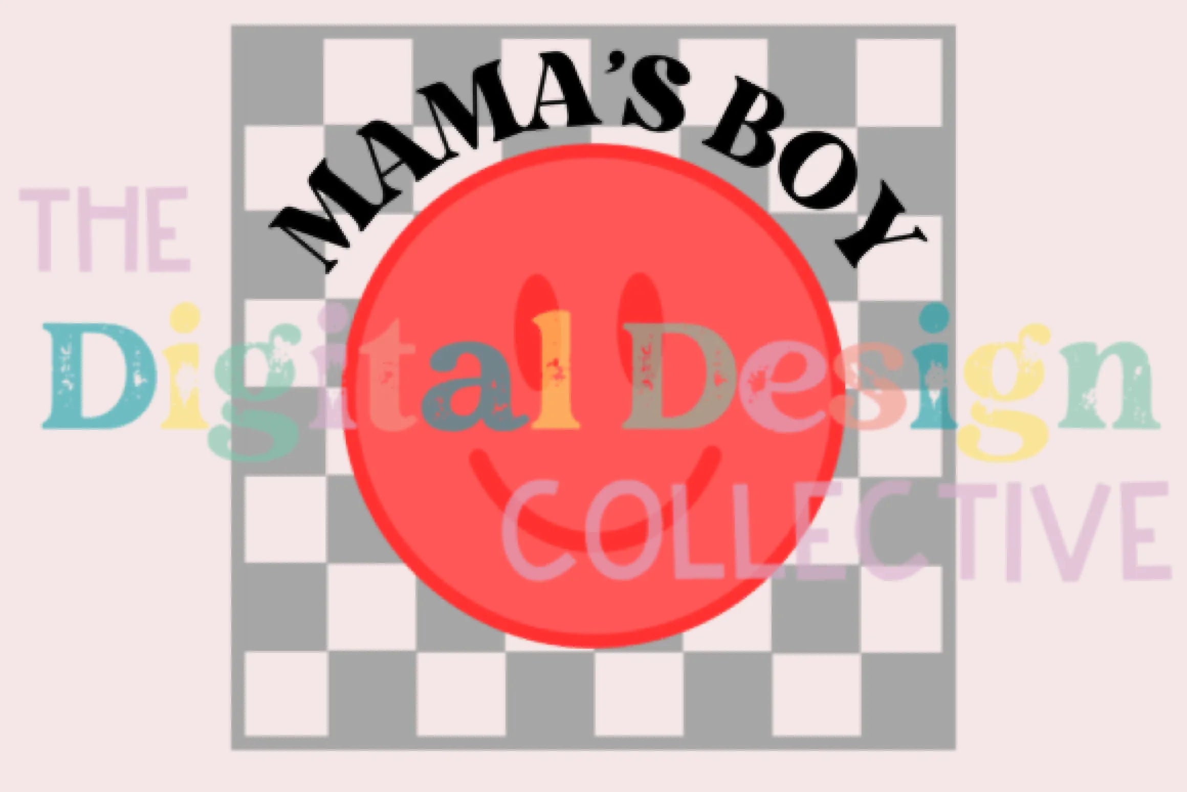 Charming Mama's Boy Smiley Face Mother's Day Clipart Bundle - CraftNest - Digital Crafting and Art