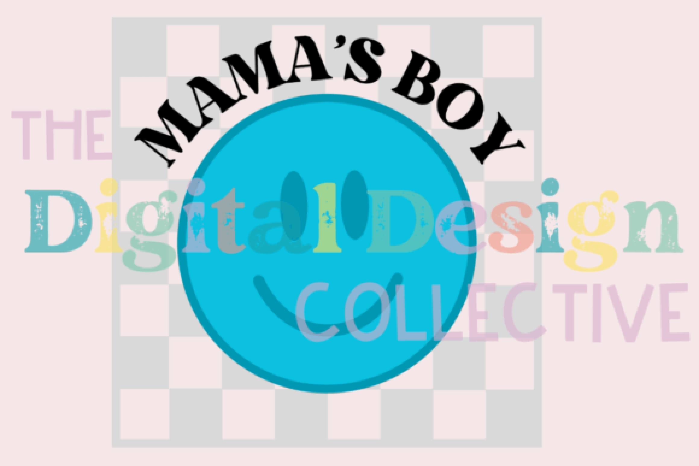 Adorable Mama's Boy Clipart Bundle