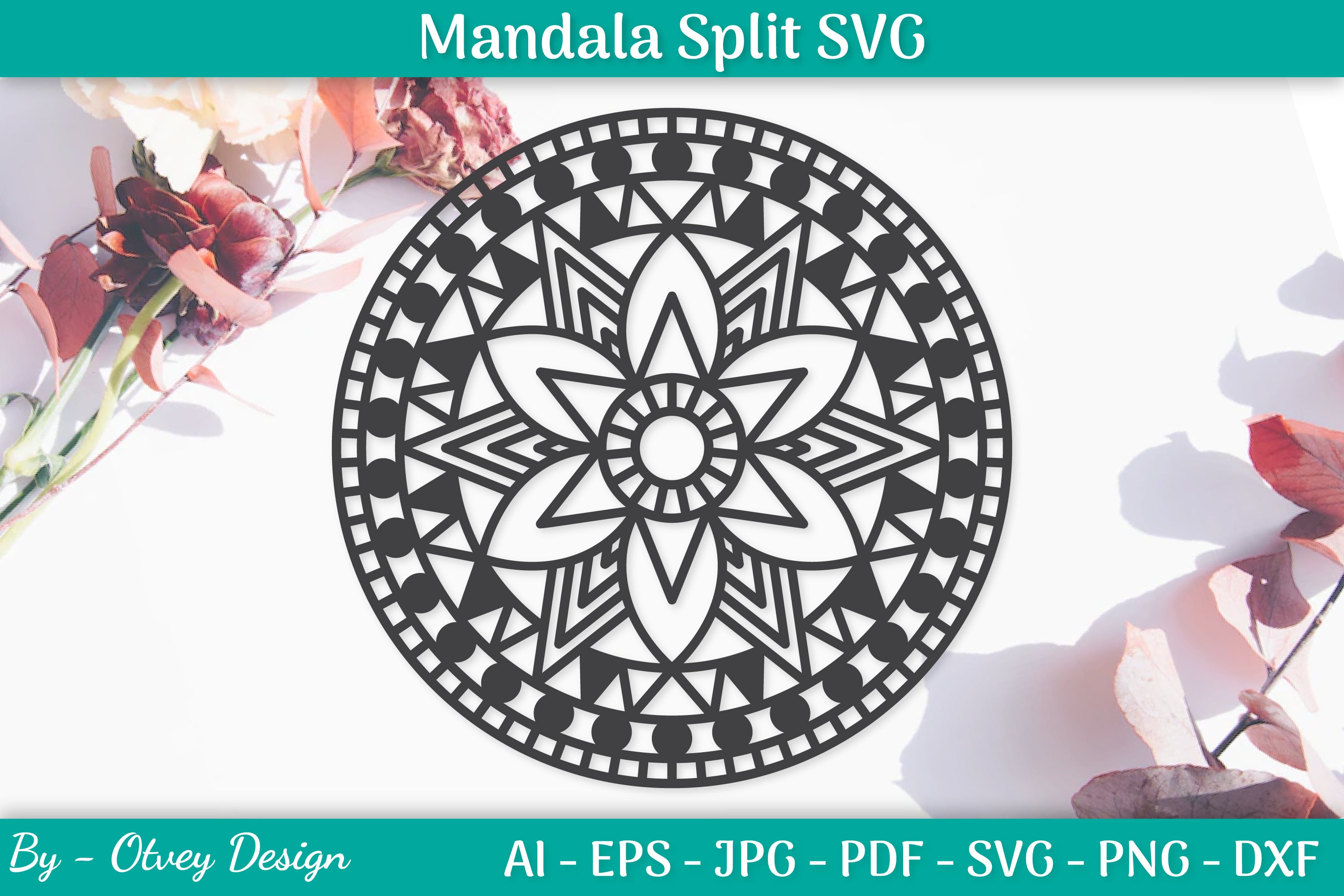 Mandala SVG Template Bundle