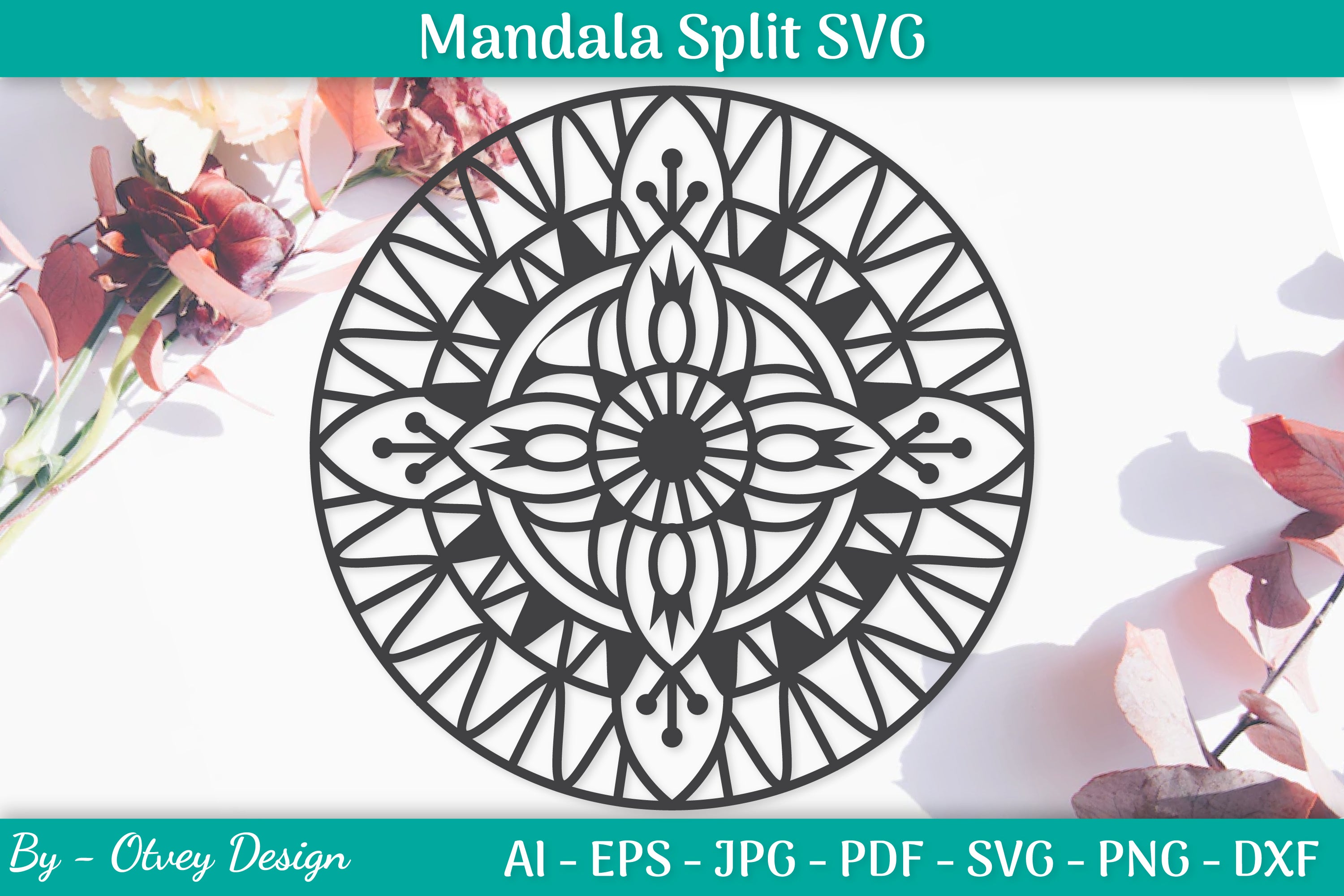 Mandala SVG Template Bundle