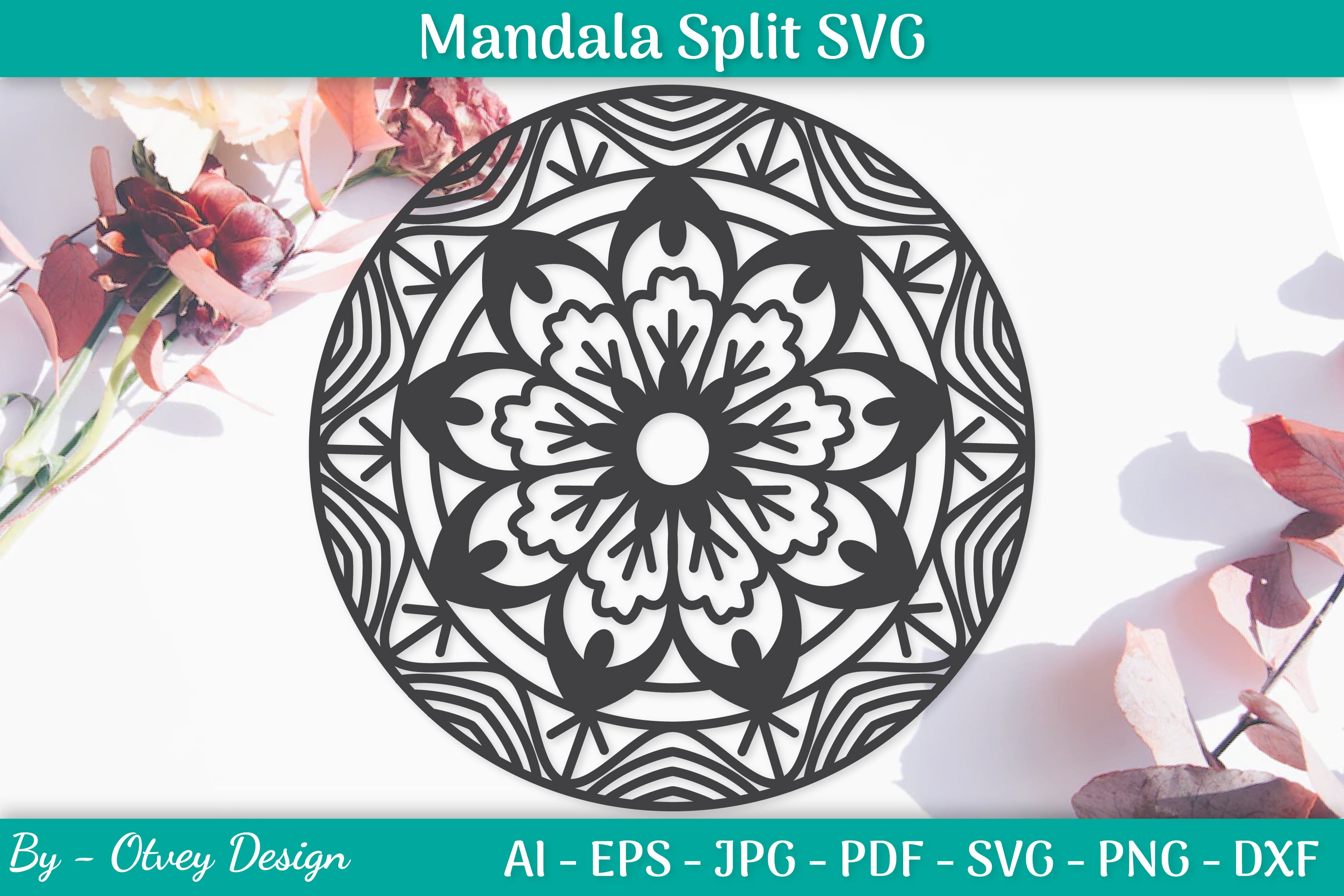 Mandala SVG Template Bundle