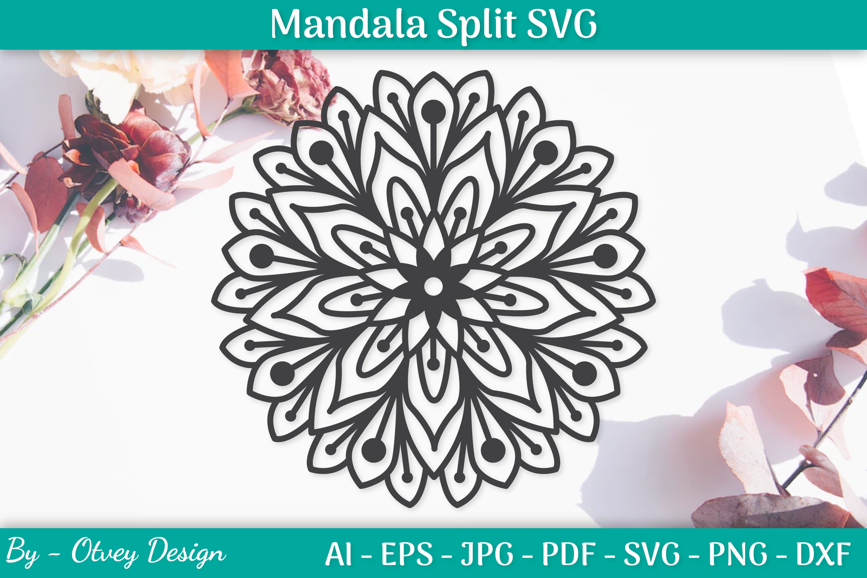 Mandala SVG Template Bundle
