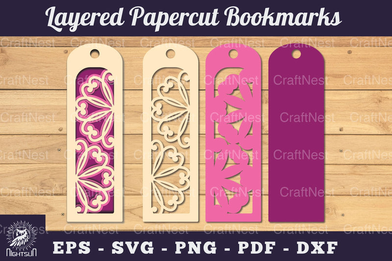 Mandala Bookmark SVG Bundle - CraftNest - Digital Crafting and Art