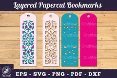 Mandala Bookmark SVG Bundle - CraftNest - Digital Crafting and Art