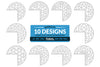 Mandala Door Corner Laser Cut Clipart - Daily SVG Bundles