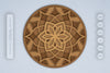 Mandala Flower Laser Cut SVG Bundle