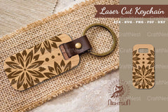 Mandala Laser Cut Keychain Clipart Bundle - CraftNest - Digital Crafting and Art