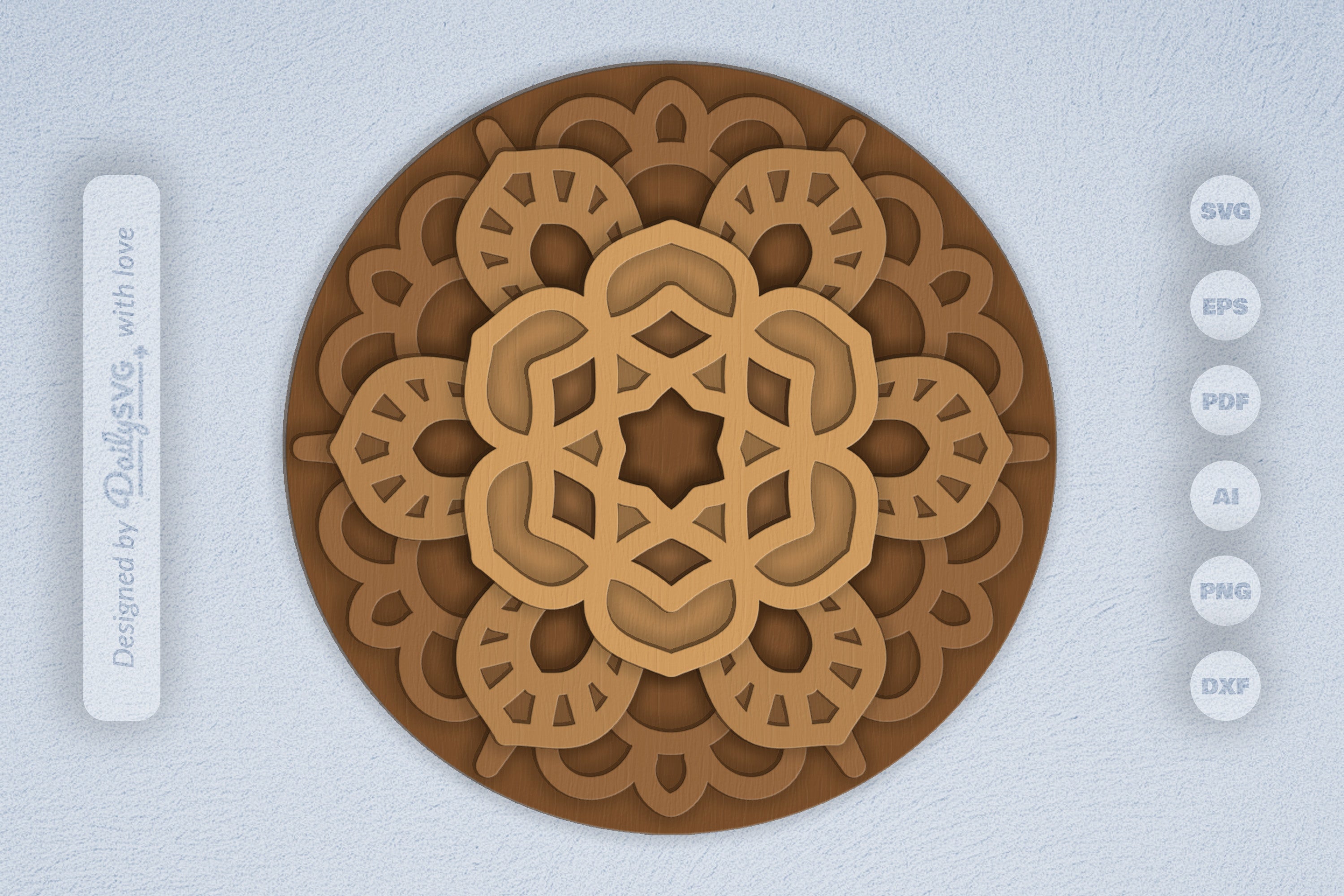 Mandala Laser Cut SVG Bundle