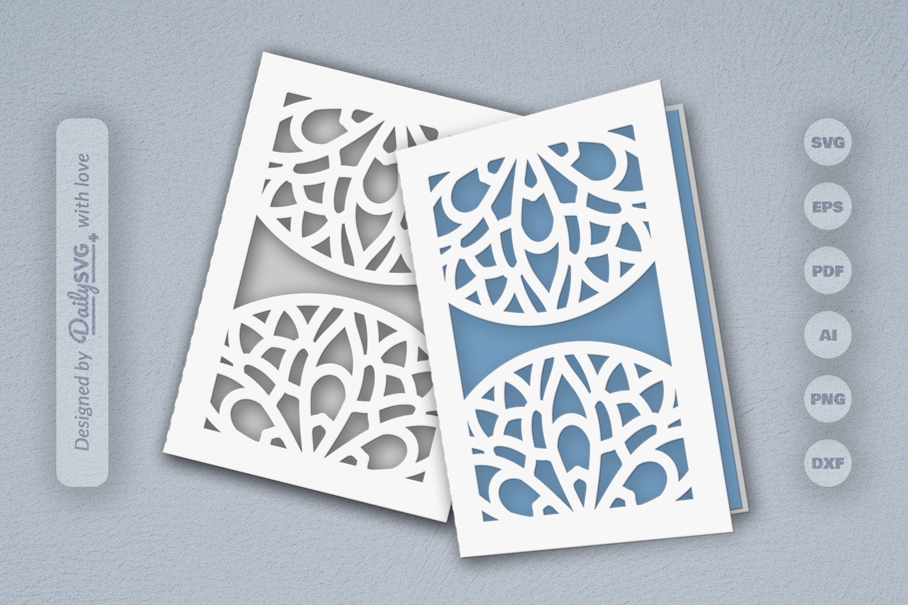 Mandala Mirror Papercut SVG Bundle 8