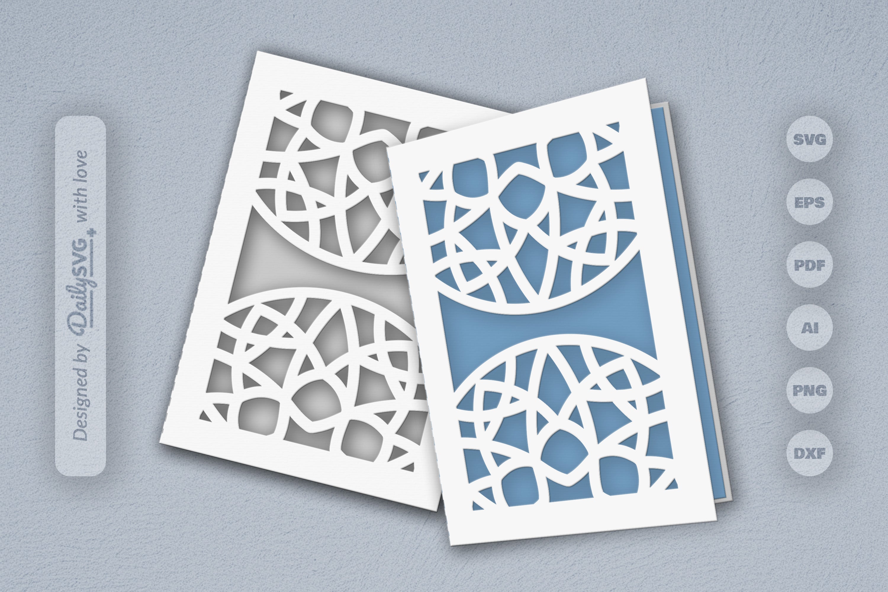 Mandala Mirror Papercut SVG Bundle 1