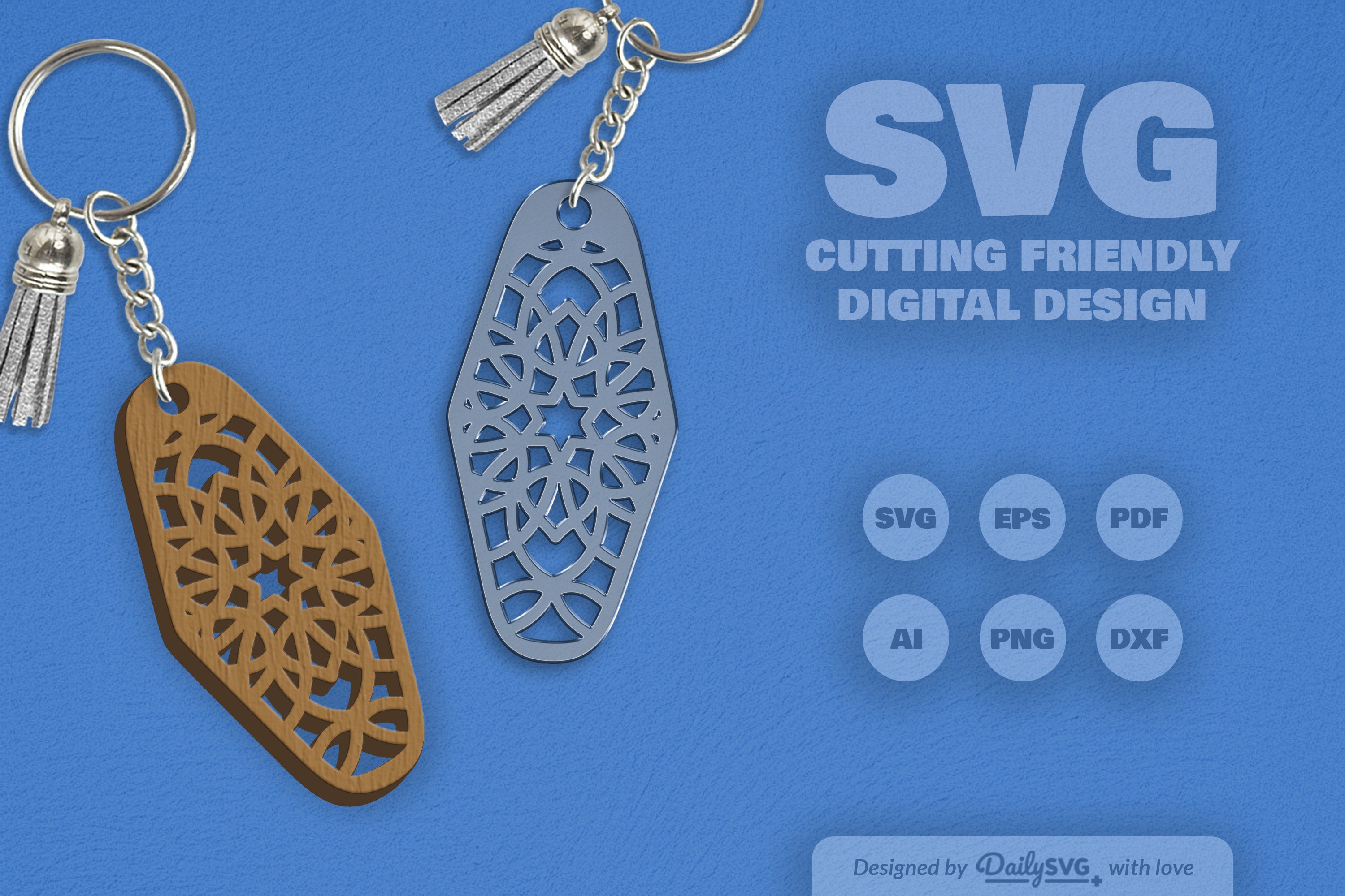 Daily SVG Bundles Mandala Motel Clipart