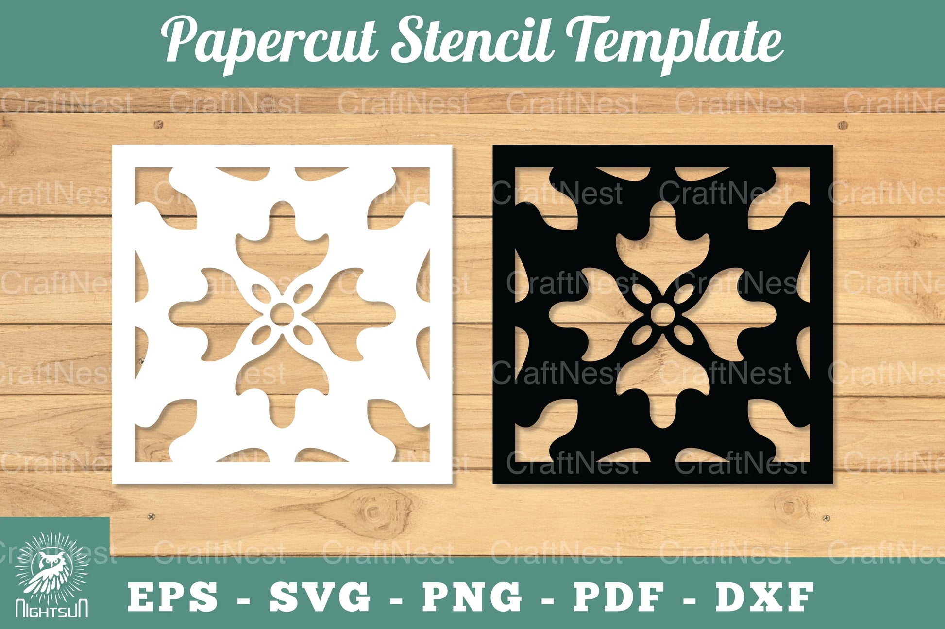 Mandala Papercut Stencil Template Clipart Bundle - CraftNest - Digital Crafting and Art