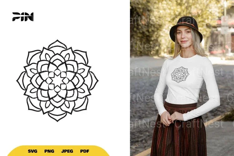 Mandala 11 SVG Bundle - CraftNest - Digital Crafting and Art
