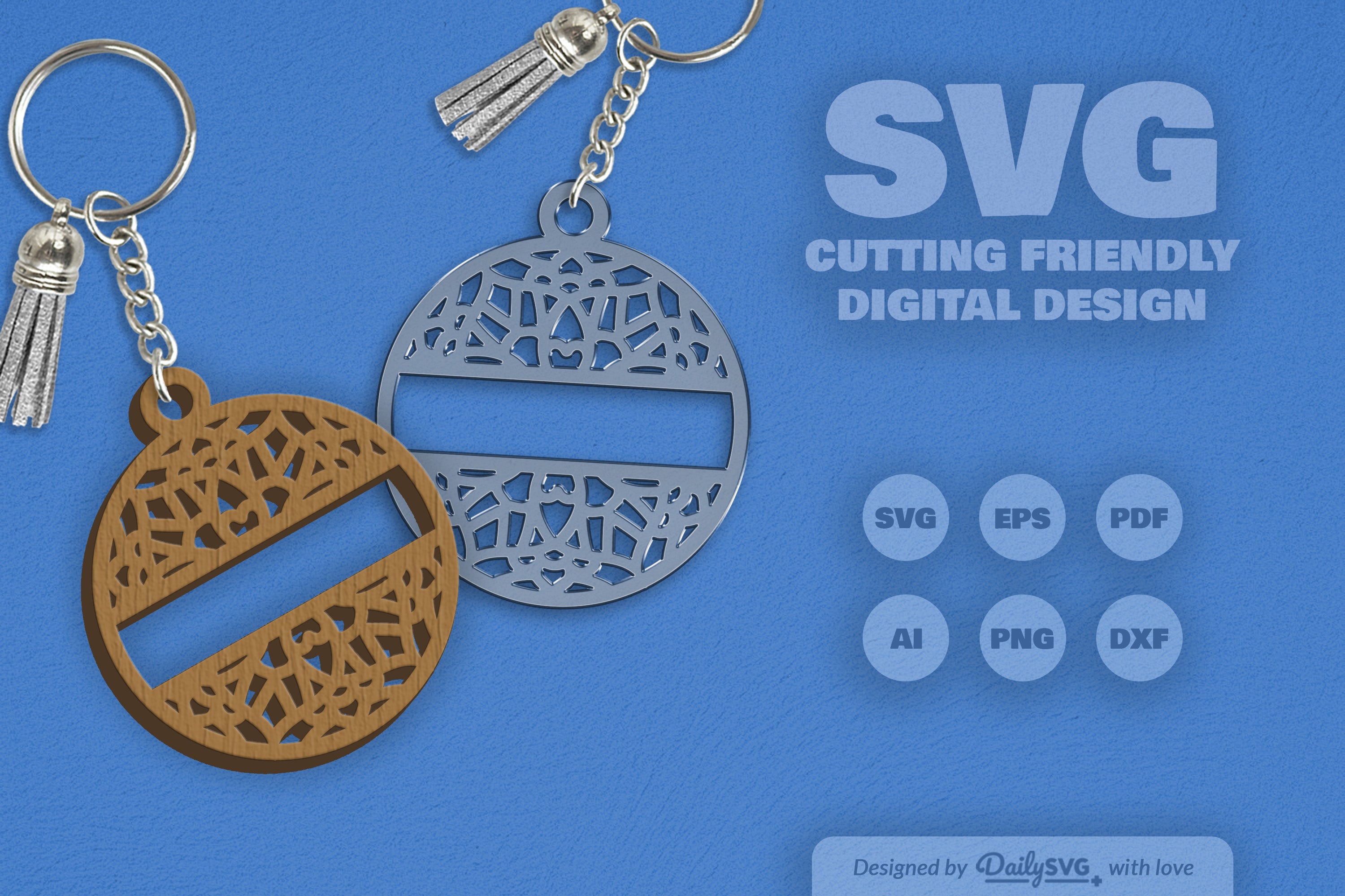 Custom Mandala Split SVG Bundle 3