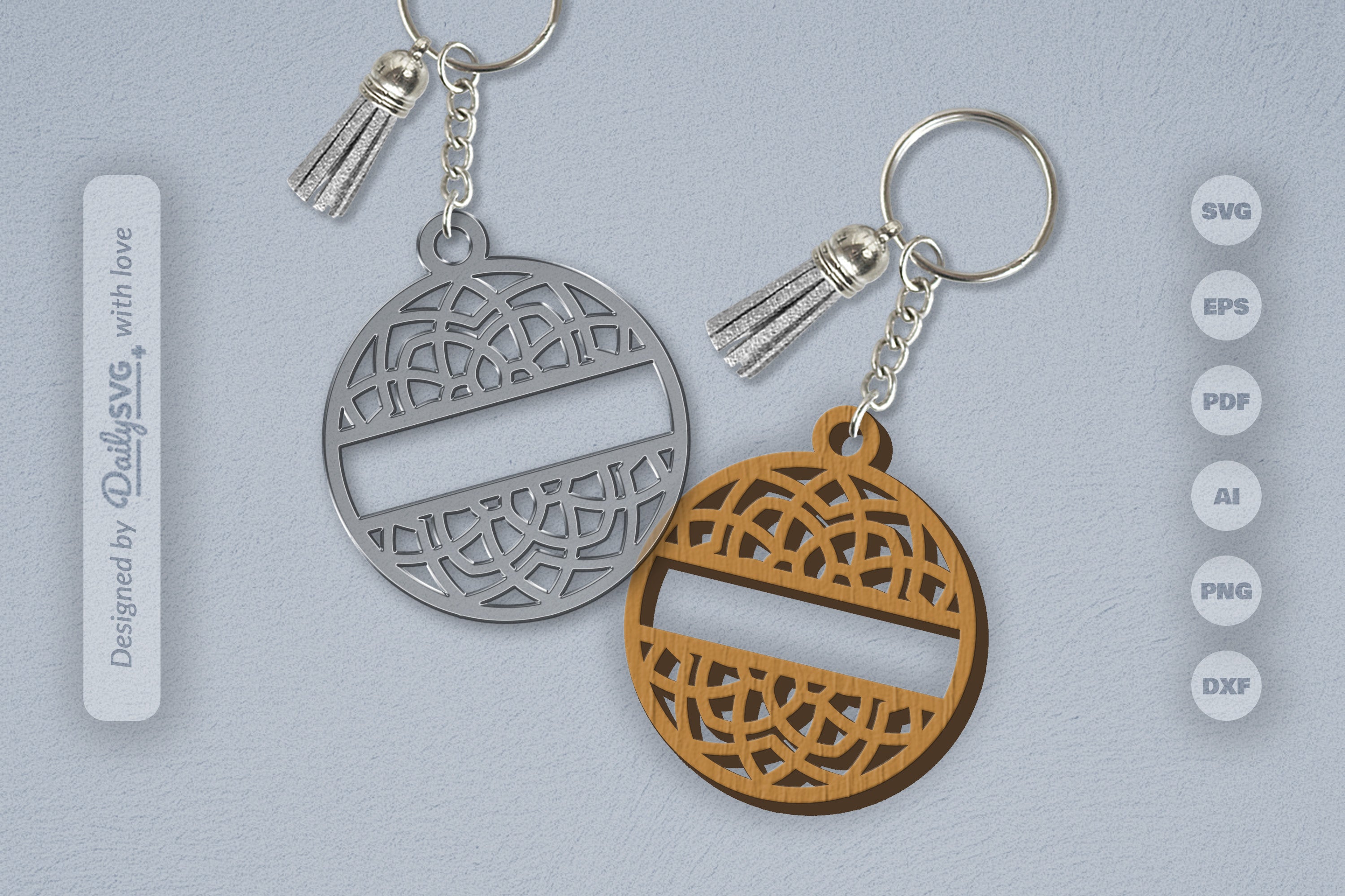 Custom Mandala Split SVG Bundle 5