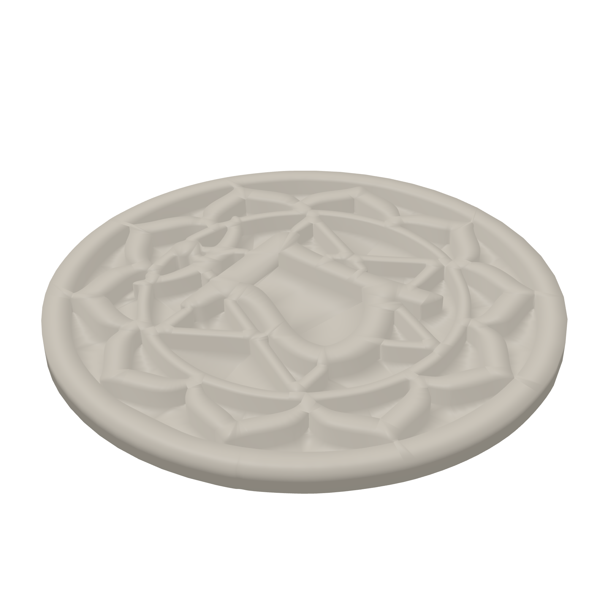 Mandala 3D Print STL File
