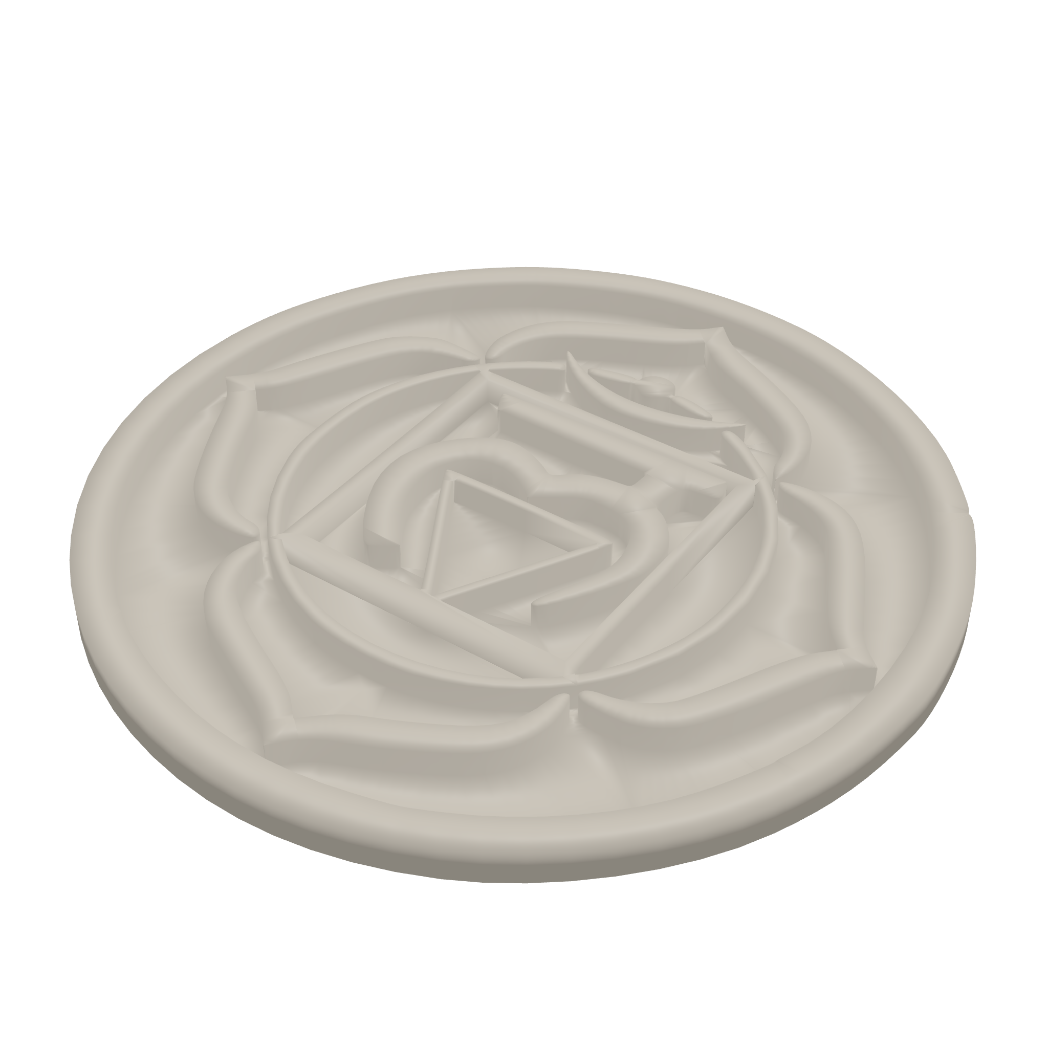 Mandala 3D Print STL File