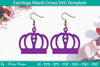 Mardi Gras Earrings SVG Bundle