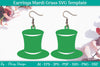 Mardi Gras Earrings SVG Bundle