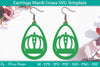 Mardi Gras Earrings SVG Bundle