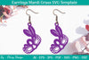 Mardi Gras Earrings SVG Bundle