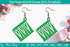 Mardi Gras Earrings SVG Bundle