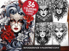 Masquerade Valentines Day Coloring Books