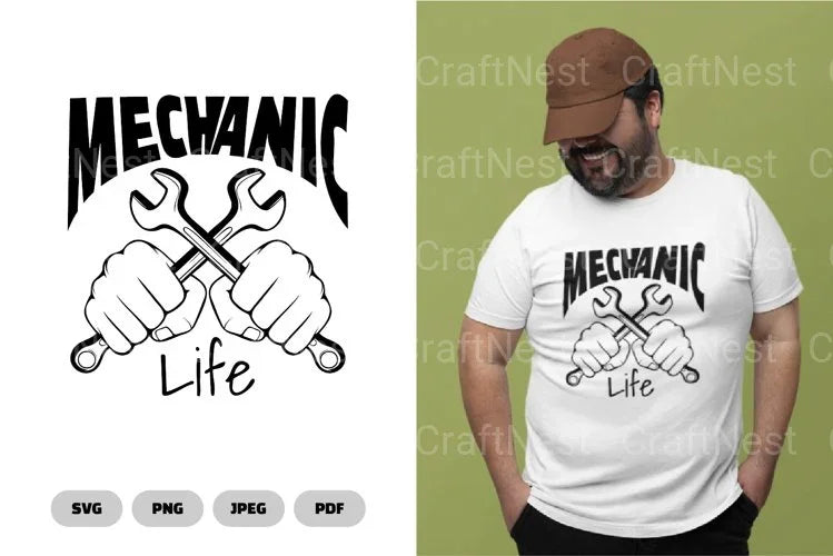 Mechanic Life Funny SVG Bundle - CraftNest - Digital Crafting and Art
