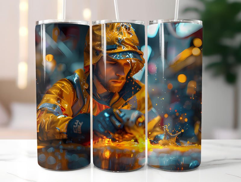 Mechanic Profession 5 Tumbler Wrap - CraftNest - Digital Crafting and Art