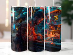 Mechanic Profession 2 Tumbler Wrap - CraftNest - Digital Crafting and Art